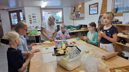 Backen in der Buurechuchi