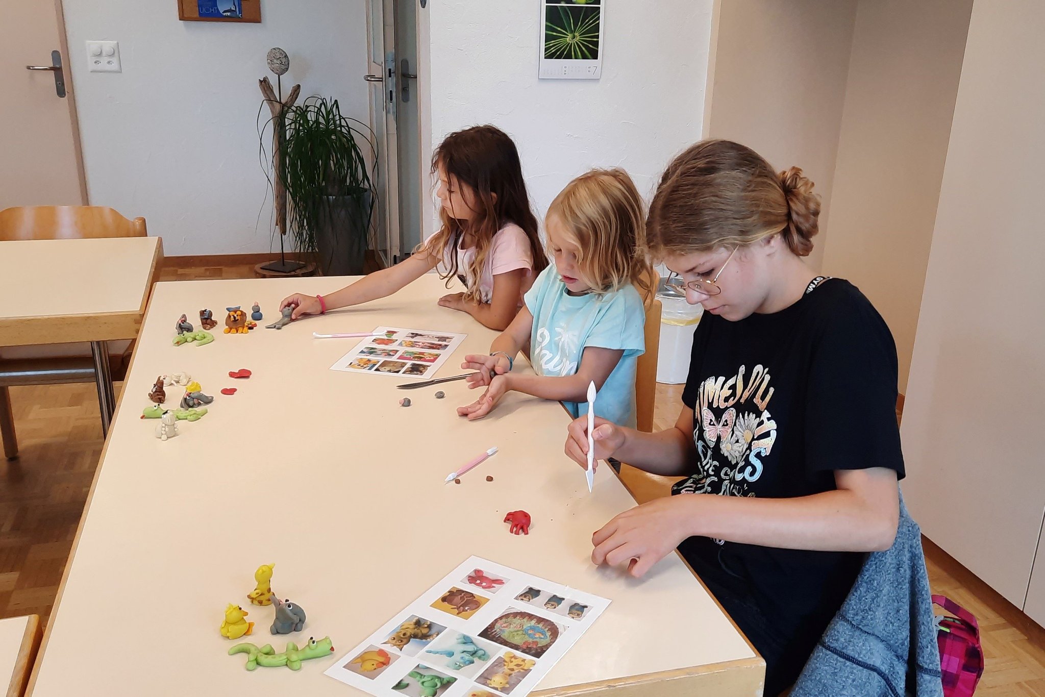 Marzipan-Tierli modellieren