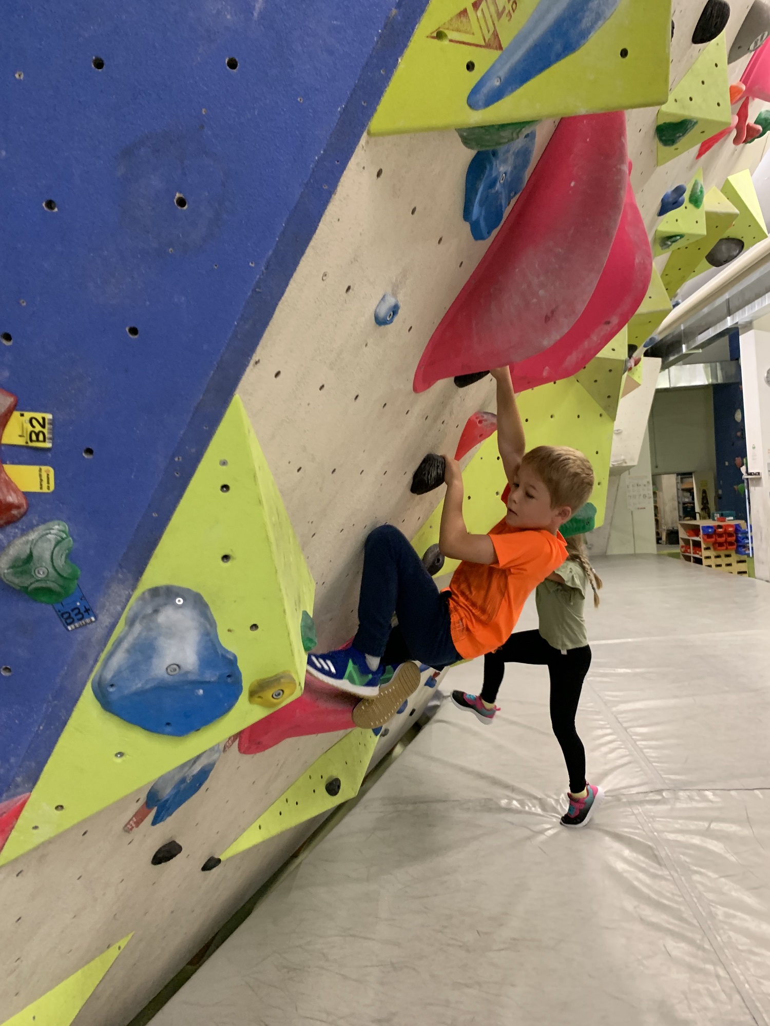 Klettern und Bouldern