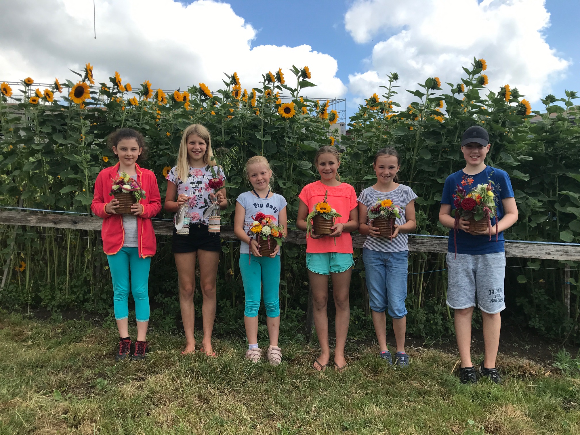 Kreativ im Sommerflor