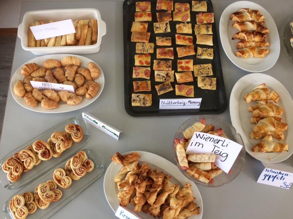 Backen mit Blätterteig