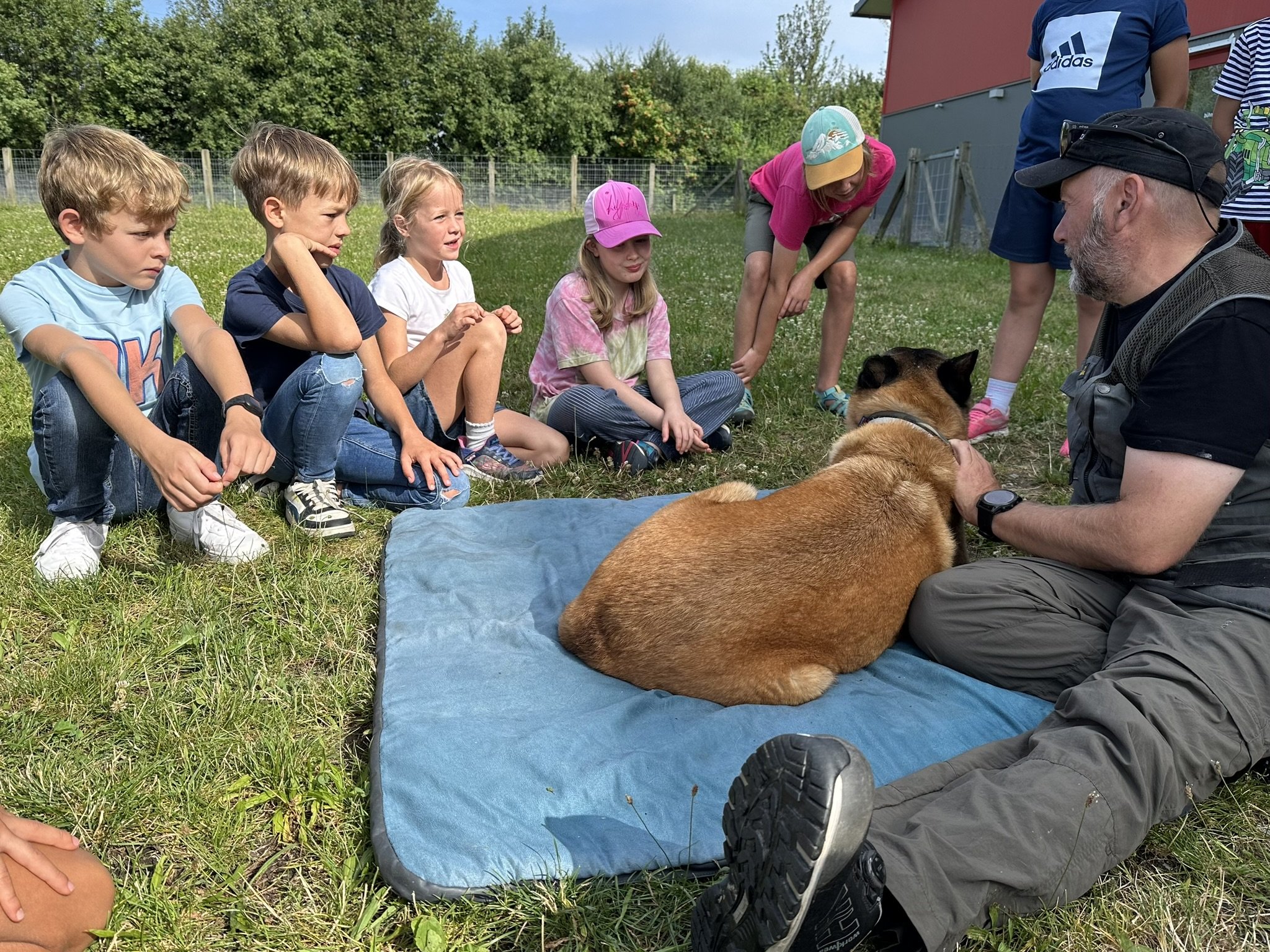 Kind und Hund