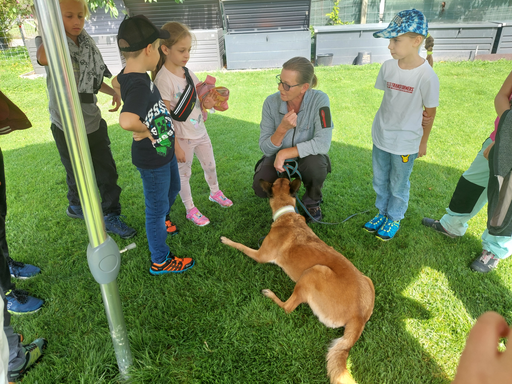 Kind und Hund