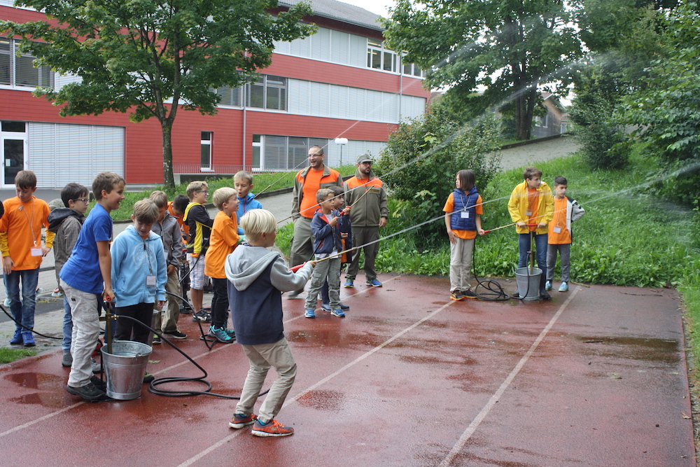 Spiel und Spass mit dem Zivilschutz