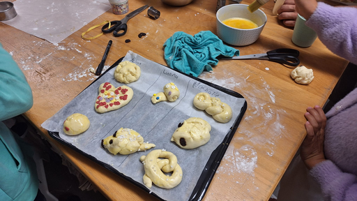 Backen in der Buurechuchi