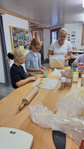 Backen in der Buurechuchi