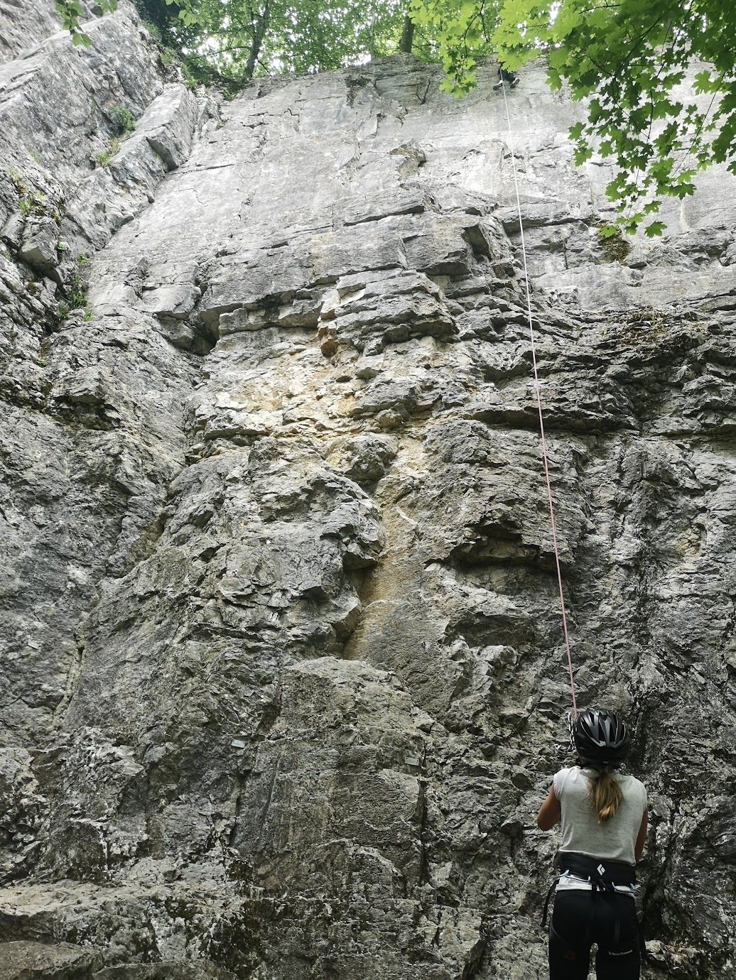 Klettererlebnis am Fels